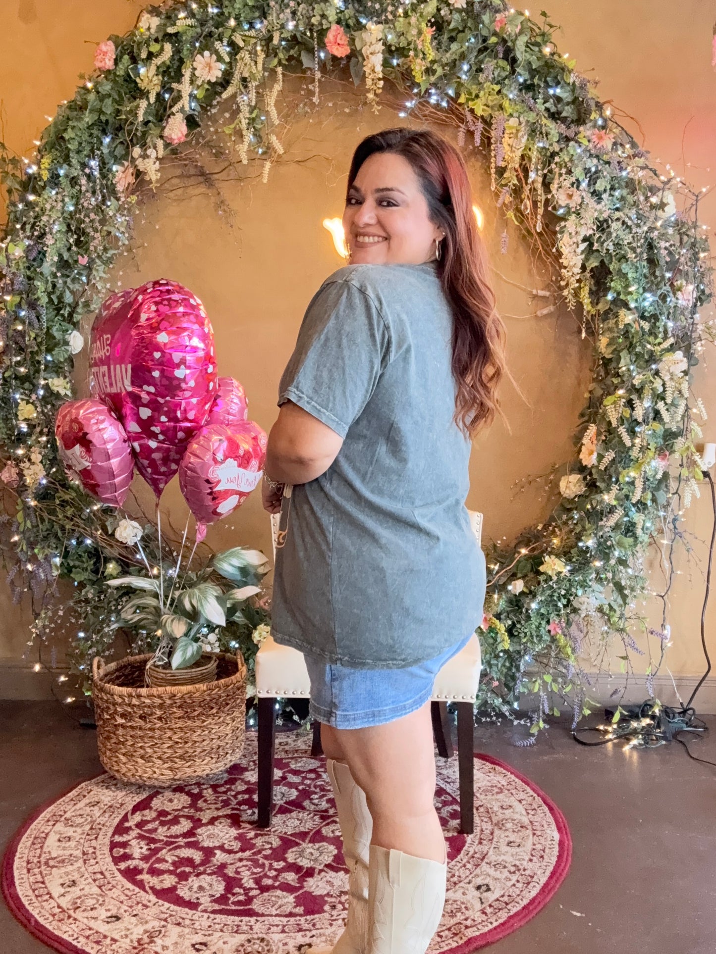 Let Kindness Bloom Graphic Top