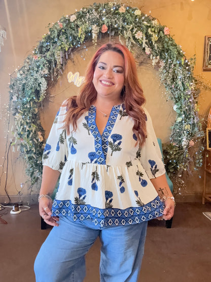 Romance in Bloom Blouse
