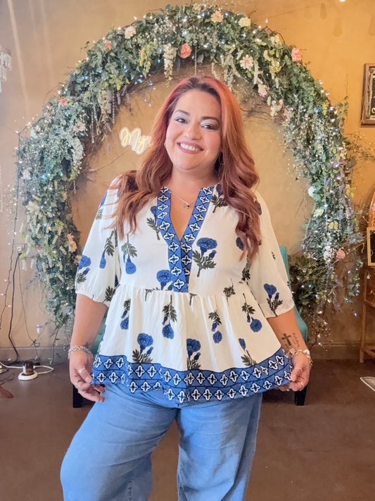 Romance in Bloom Blouse