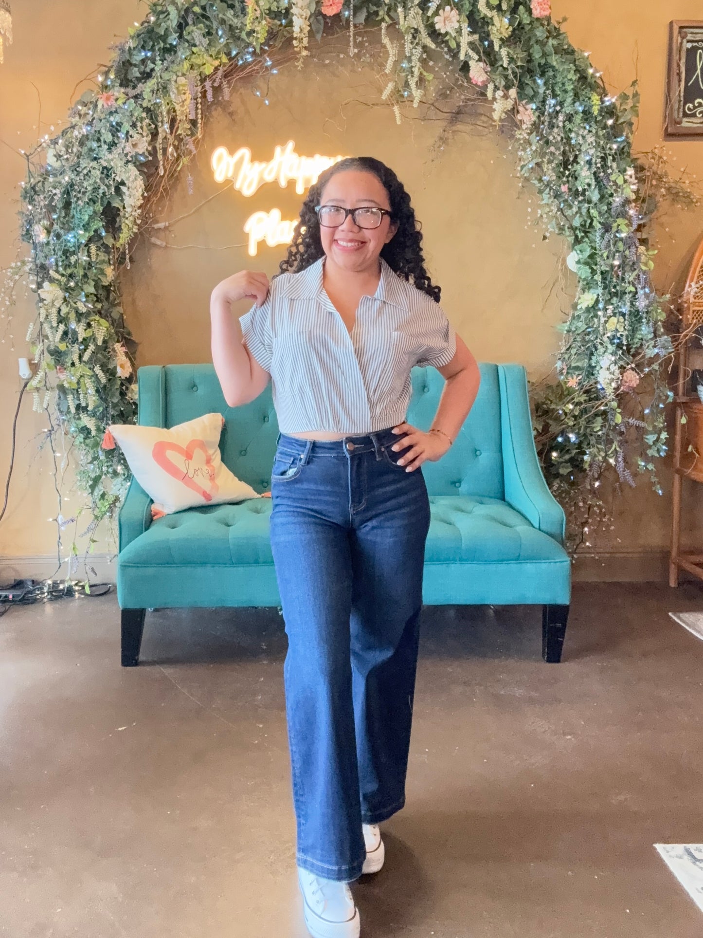 Selena Tummy Control Denim - Dark Wash