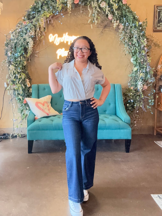 Selena Tummy Control Denim - Dark Wash