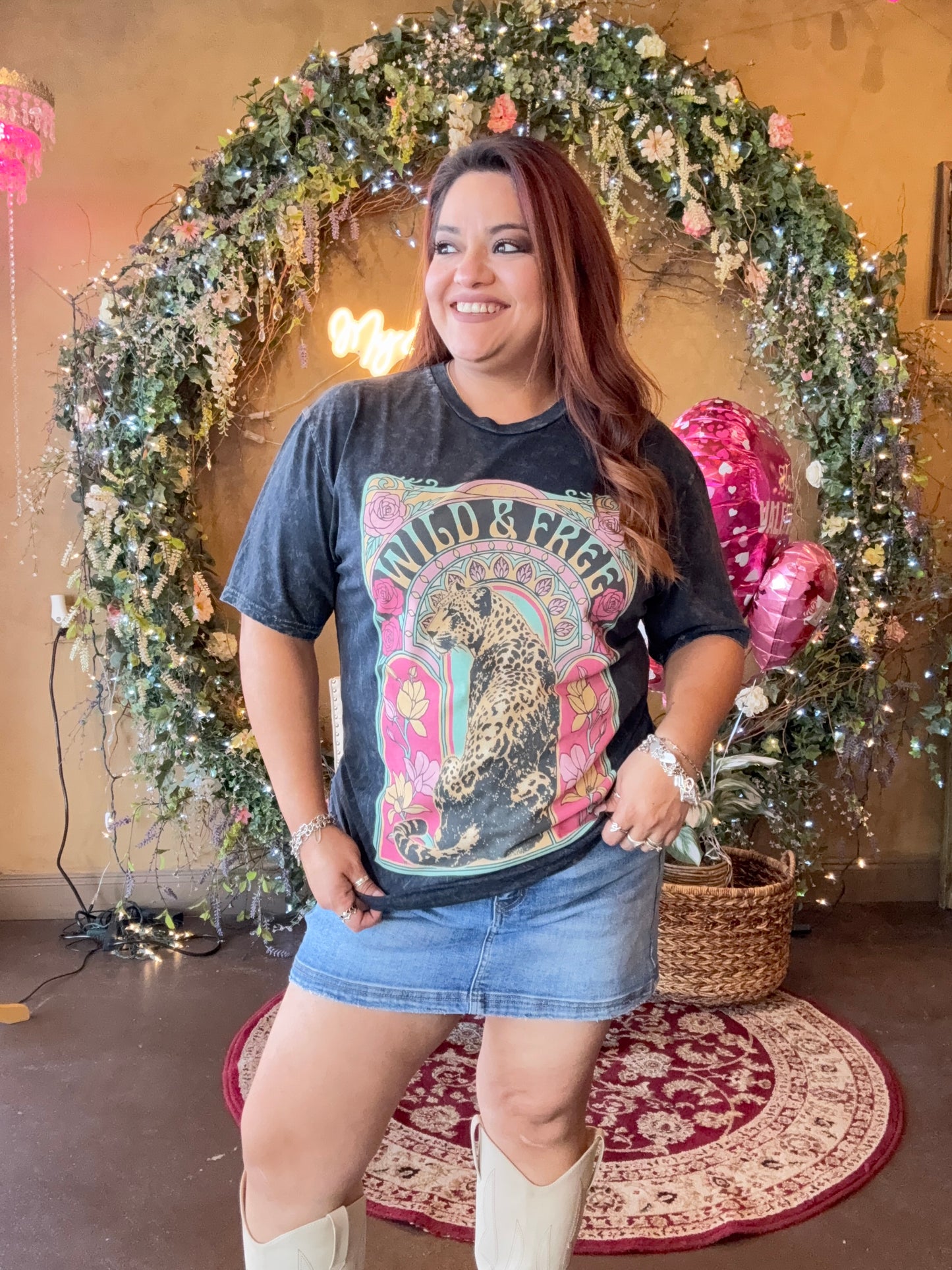 Wild & Free Graphic Top