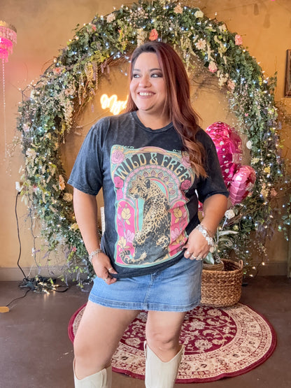 Wild & Free Graphic Top
