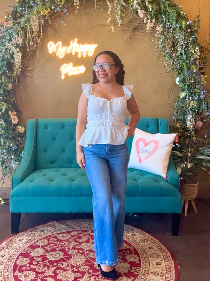 Effortless Basic Top - White