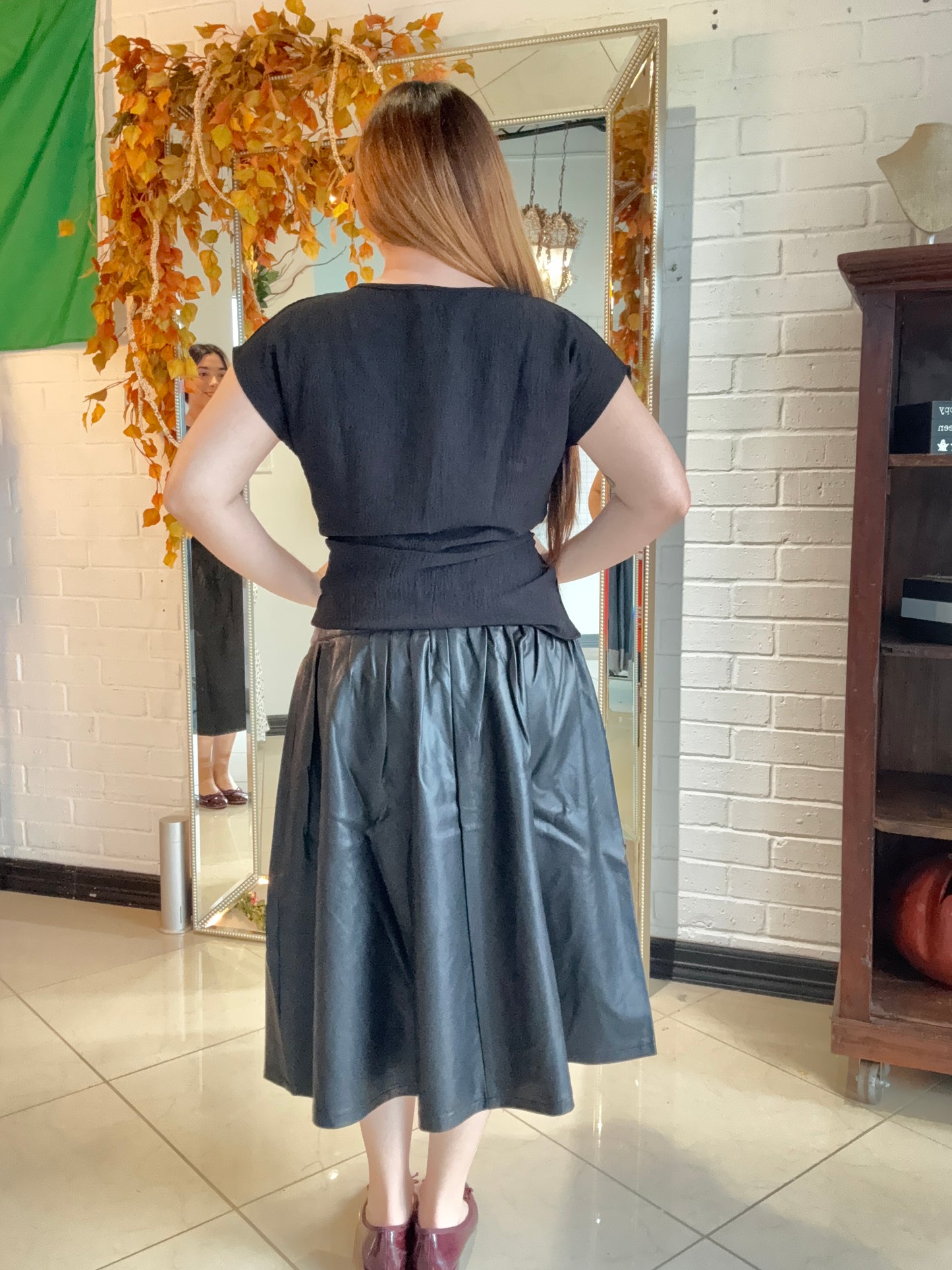 Chill With Me Blouse- Black