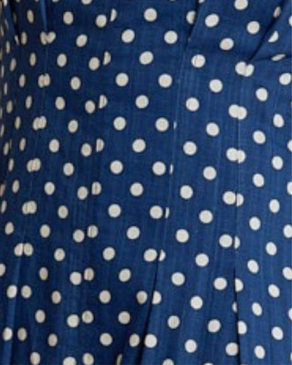 Twirl & Spot Midi Dress