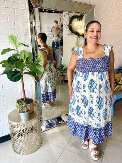 Too Blue For You Boo Midi