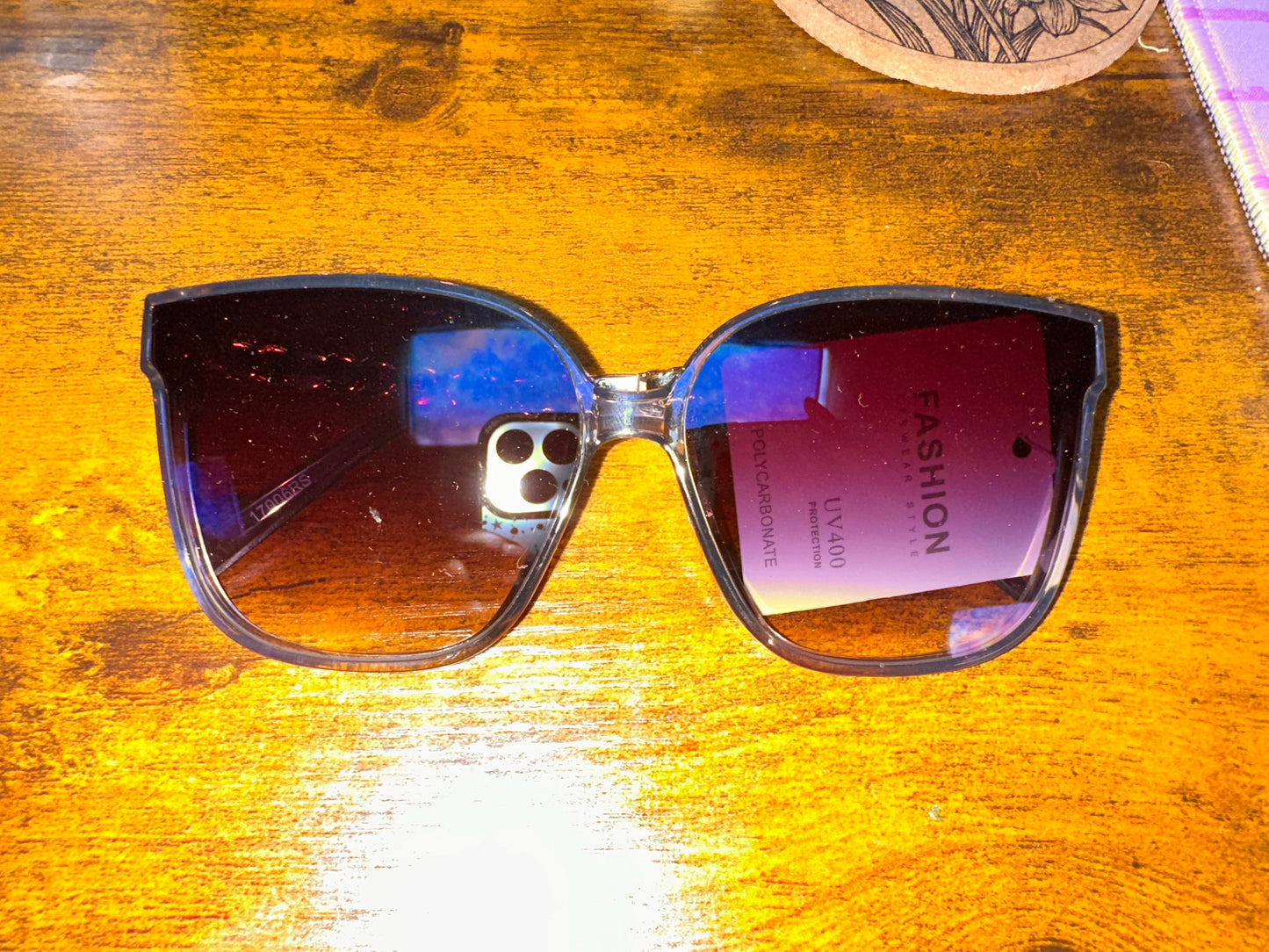 Modern Wayfarer Sunglasses - Gray