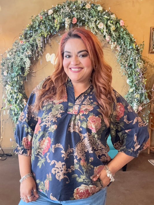 Fall in Bloom Blouse