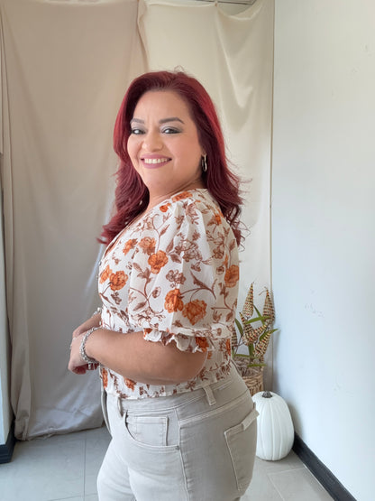 Subtle Bloom Blouse
