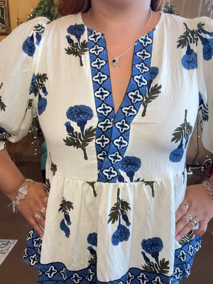 Romance in Bloom Blouse
