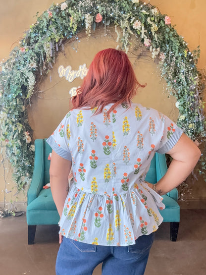 Lavender Fields Blouse