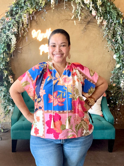 Floral Serenade Blouse