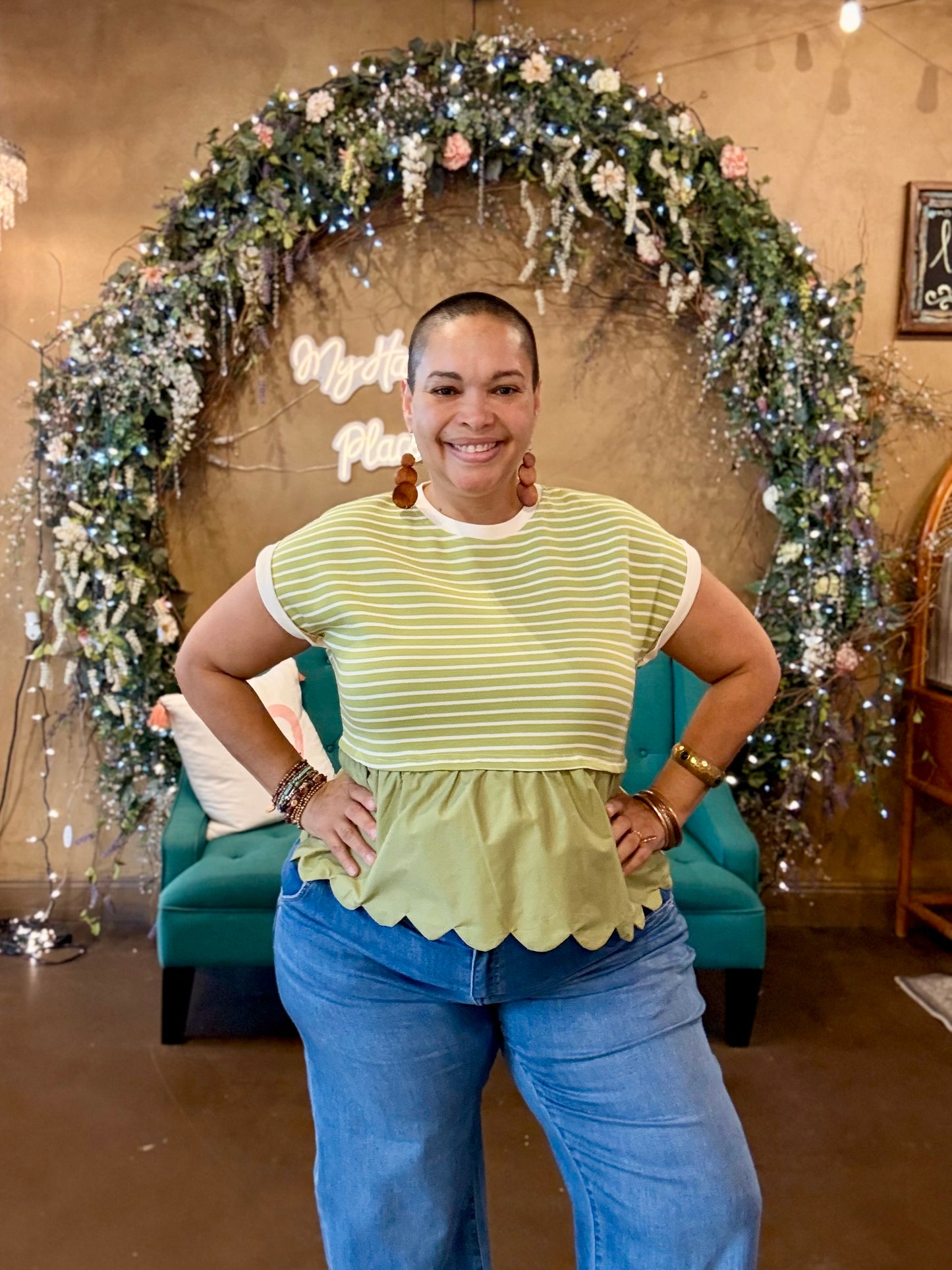 Espresso Run Blouse