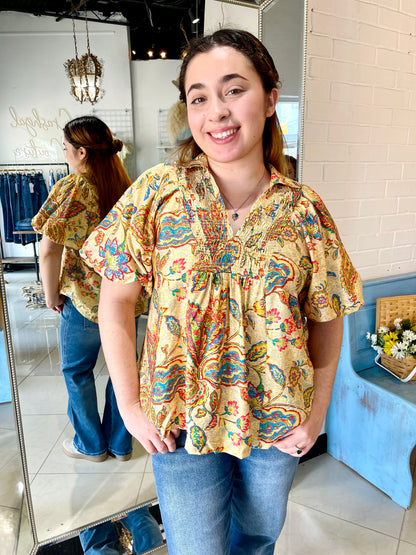 My Ray Of Sunshine Blouse