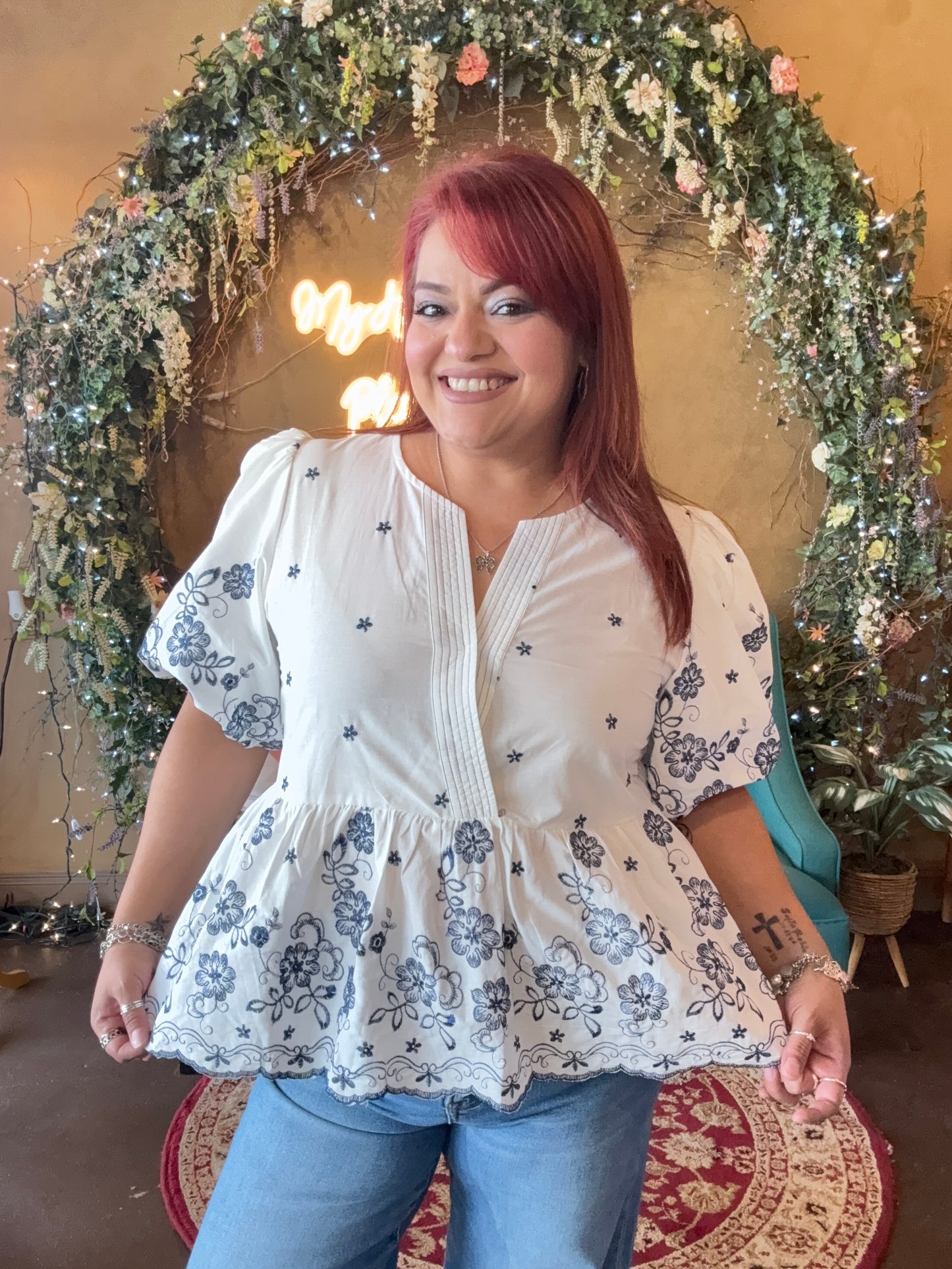 Embroidered Days Blouse
