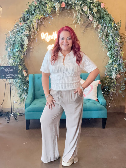 Everyday Linen Pants - Cocoa