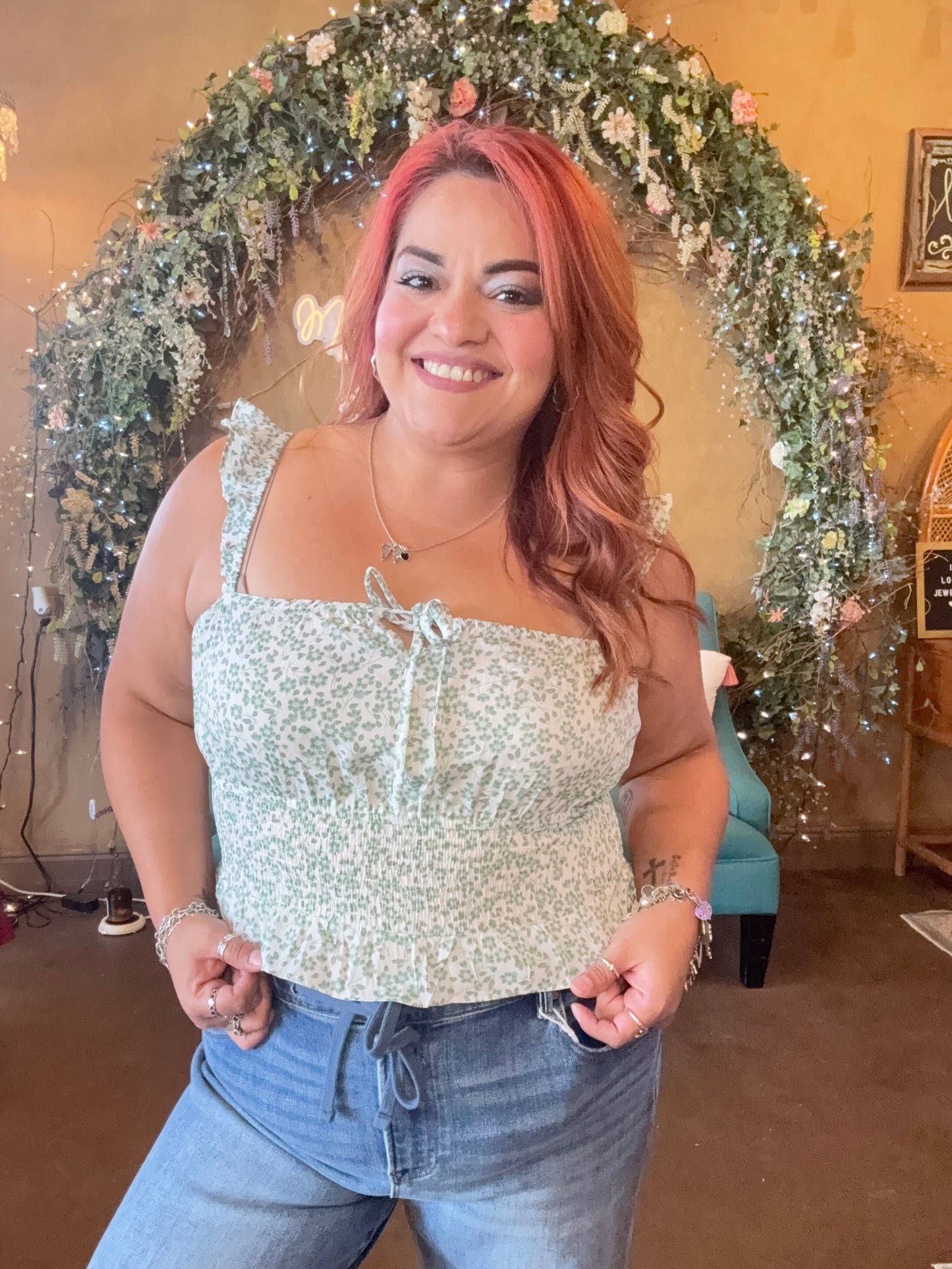 Tiny Blooms Top