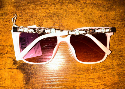 Modern Wayfarer Sunglasses - Pink