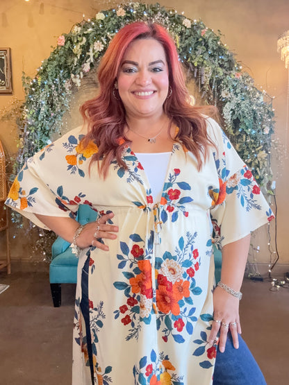 Floral Whimsy Cover Up Cardigan