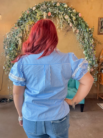 Sailor Lace Blouse