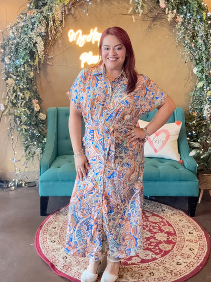 Pretty Paisley Days Midi
