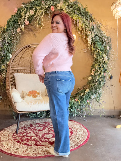 The Sofia Slouch Ankle Boyfriend Denim