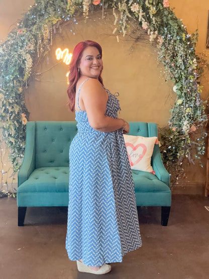 Daydream Daisy Denim Midi