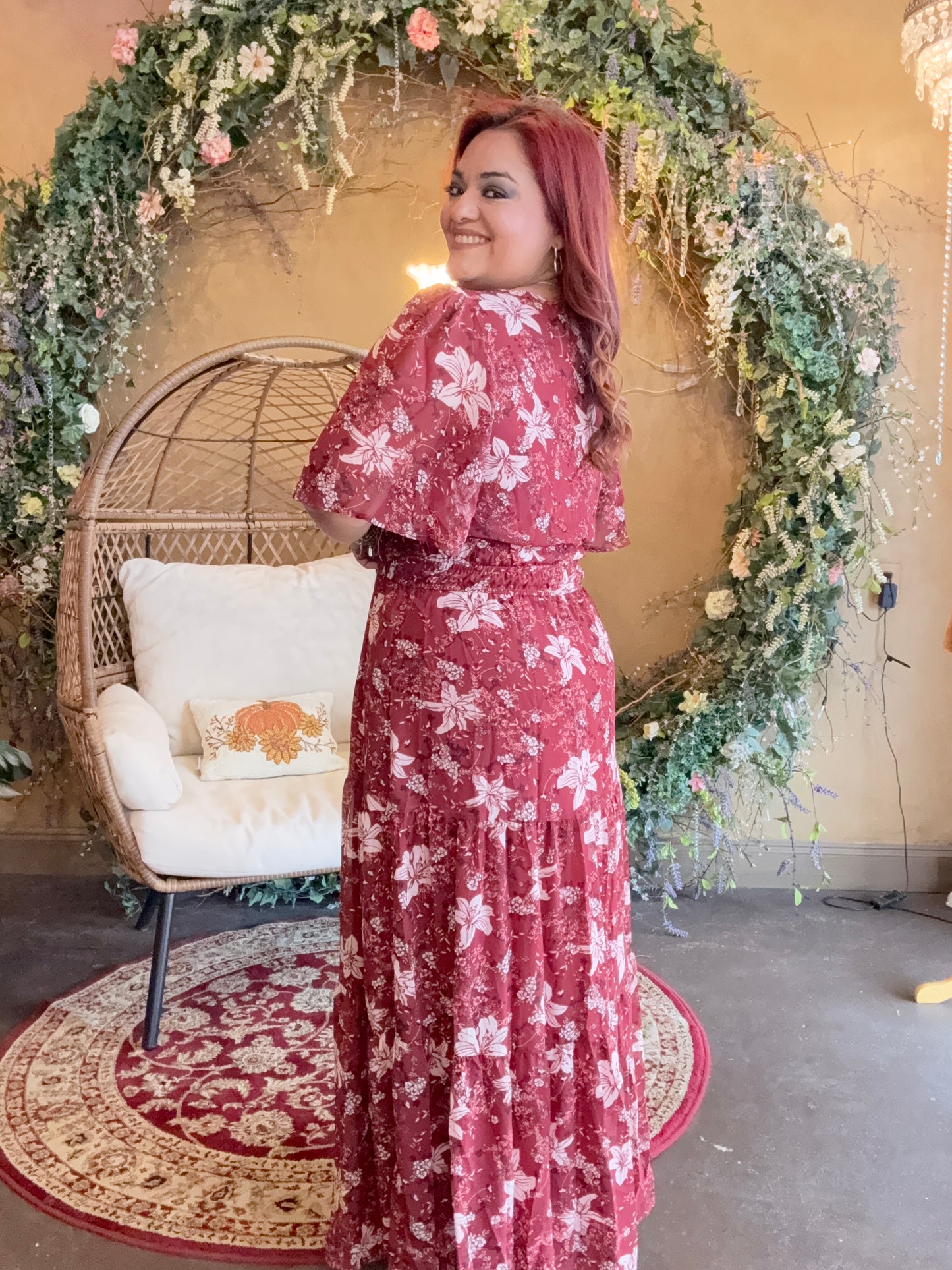 Rustic Bloom Maxi