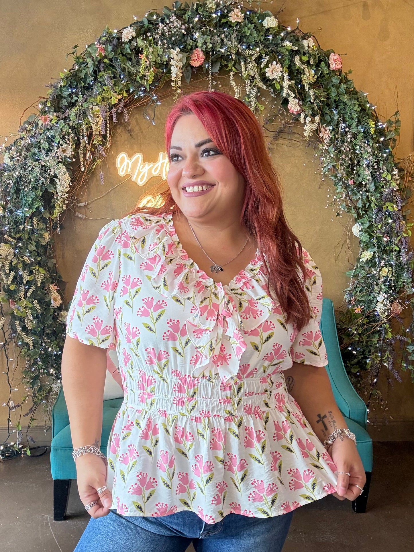 Ditsy Wildflower Blouse