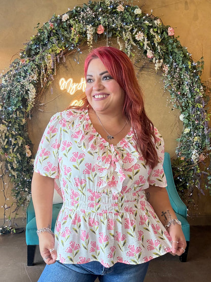 Ditsy Wildflower Blouse