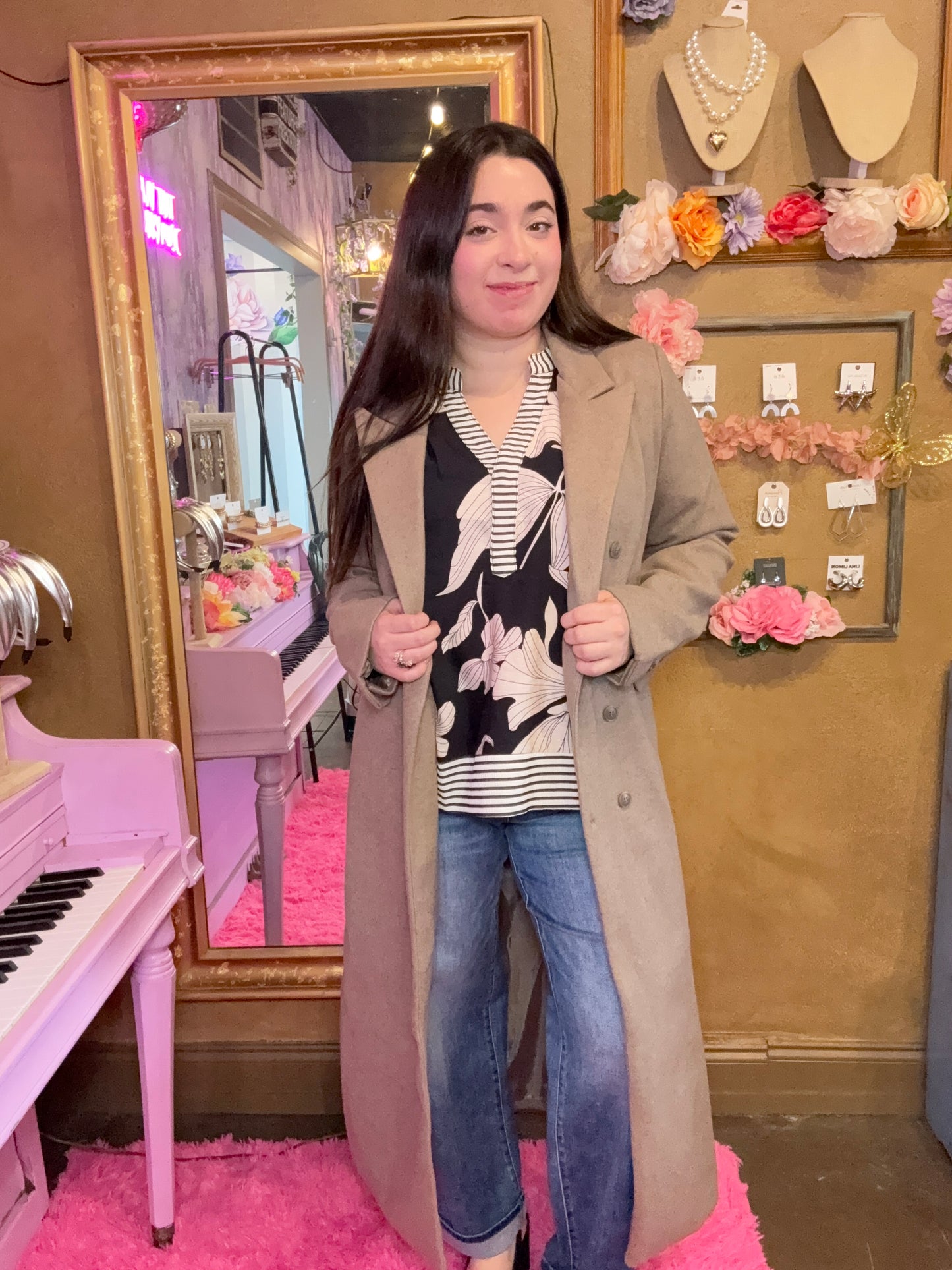 Nutmeg Trench Coat