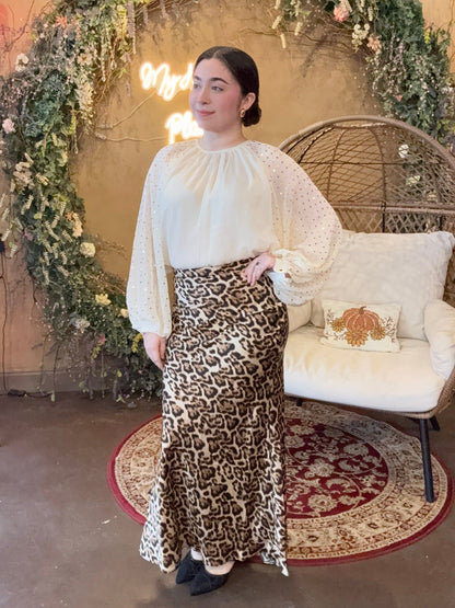 The Wild Beauty Midi Skirt