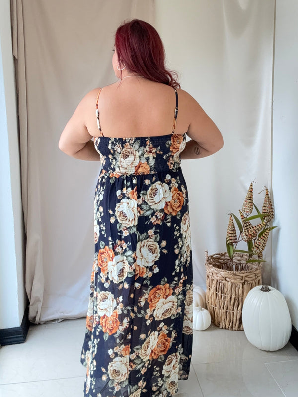 Petals at Dusk Maxi