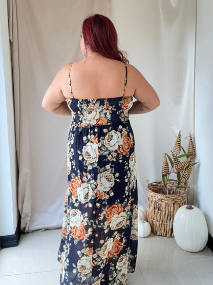 Petals at Dusk Maxi