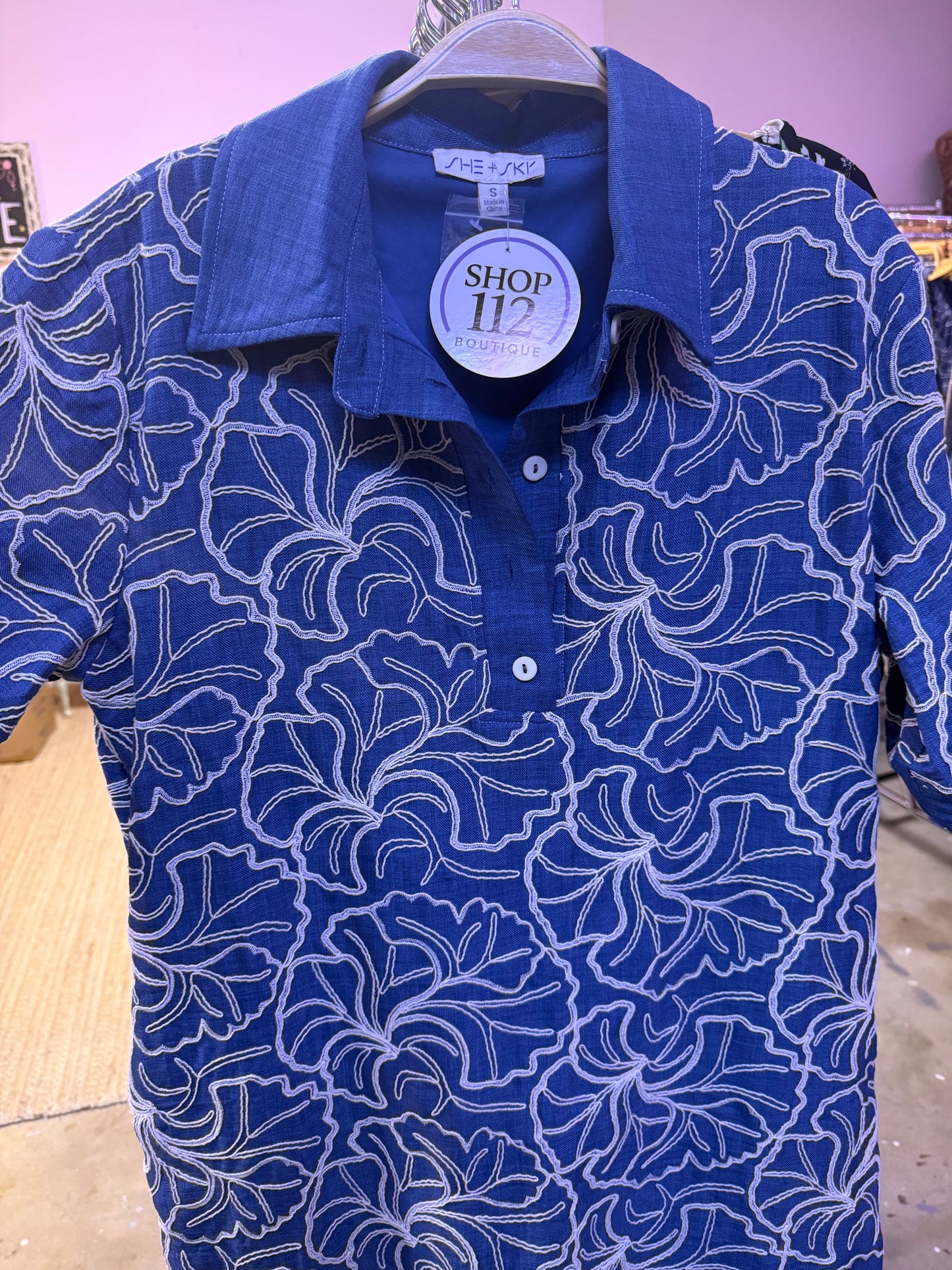 Coastal Stitch Babe Mini