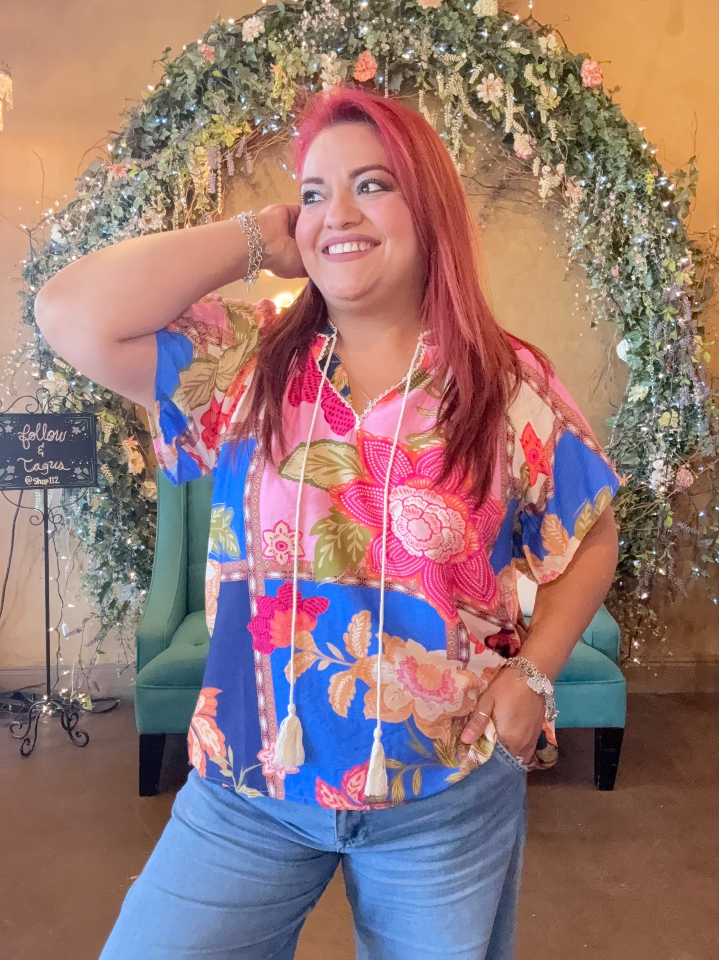 Floral Serenade Blouse