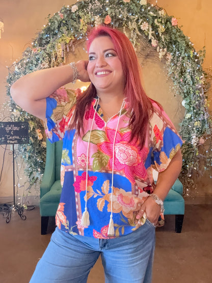 Floral Serenade Blouse