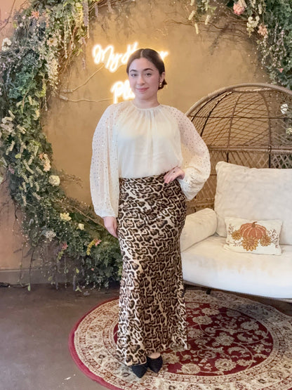 The Wild Beauty Midi Skirt