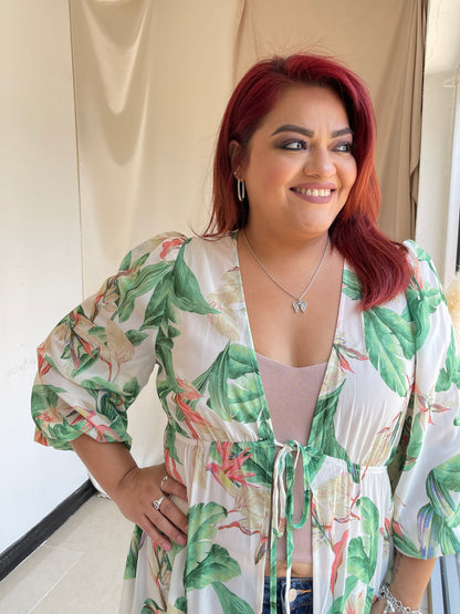 Paradise Cover-Up Maxi Top