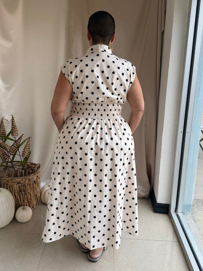 Karla Smocked Midi