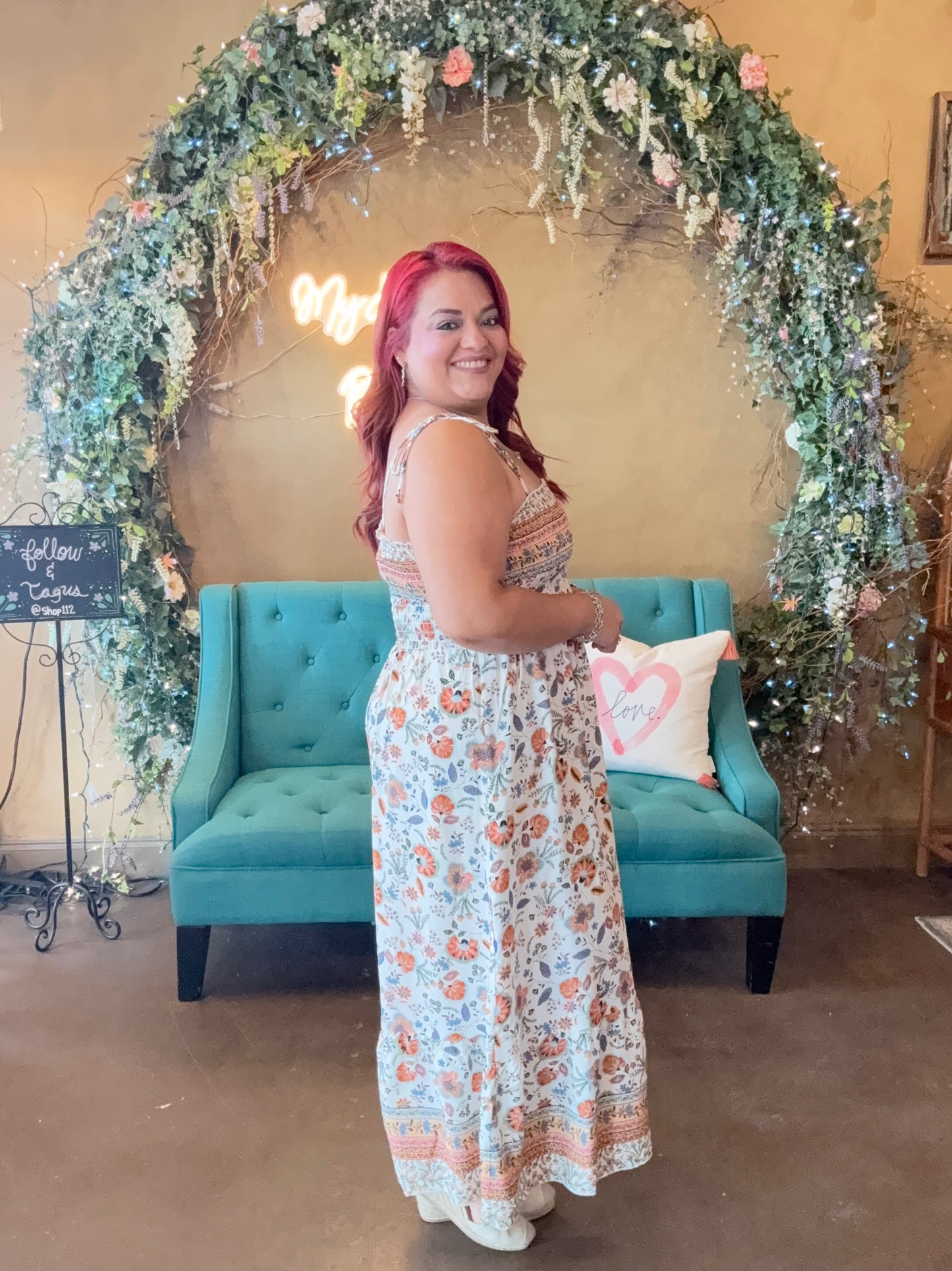 Boho Bloom Midi