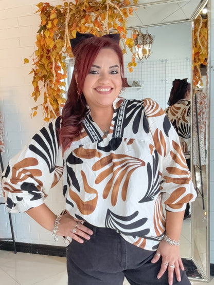 Latte Love Blouse