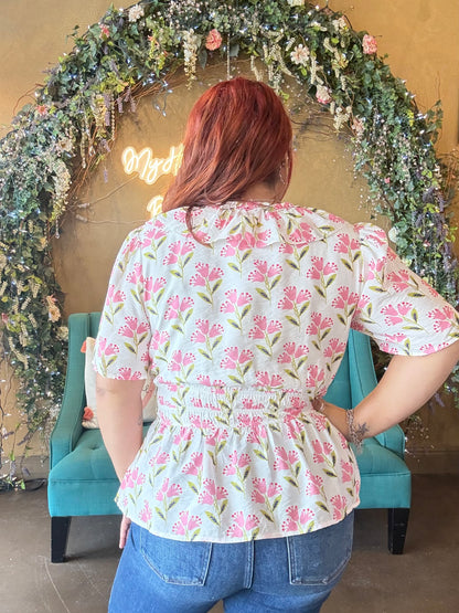 Ditsy Wildflower Blouse