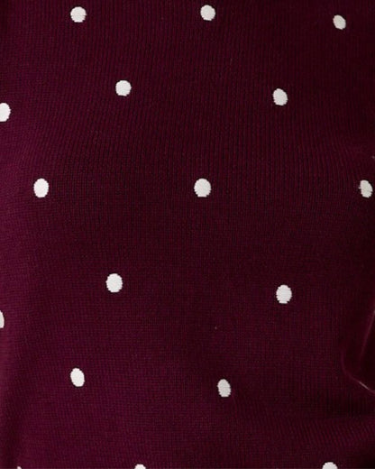 Ember Dots Sweater Top