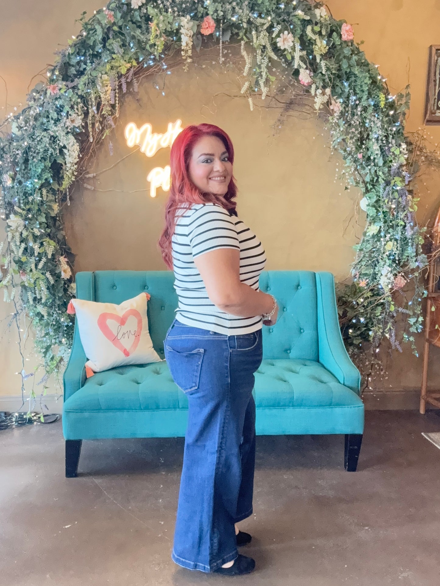 Selena Tummy Control Denim - Dark Wash