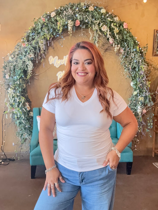 Everyday Basic Top - White