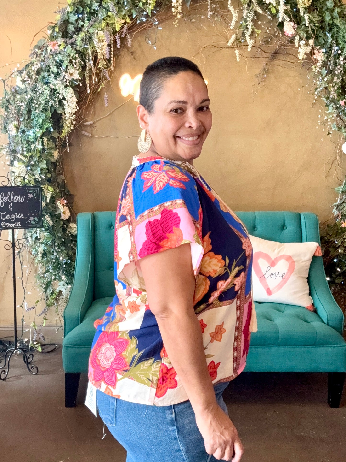 Floral Serenade Blouse