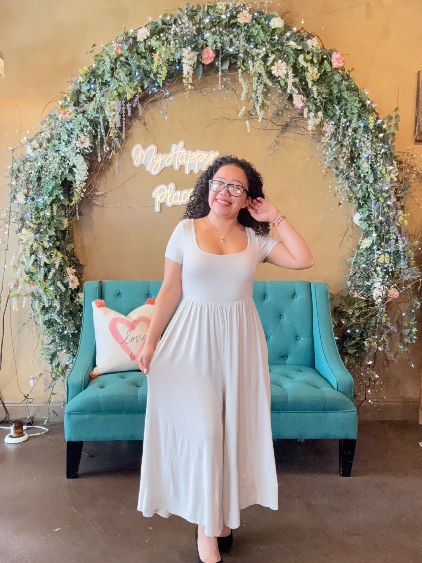 The Softwear Jumpsuit - Sand Beige