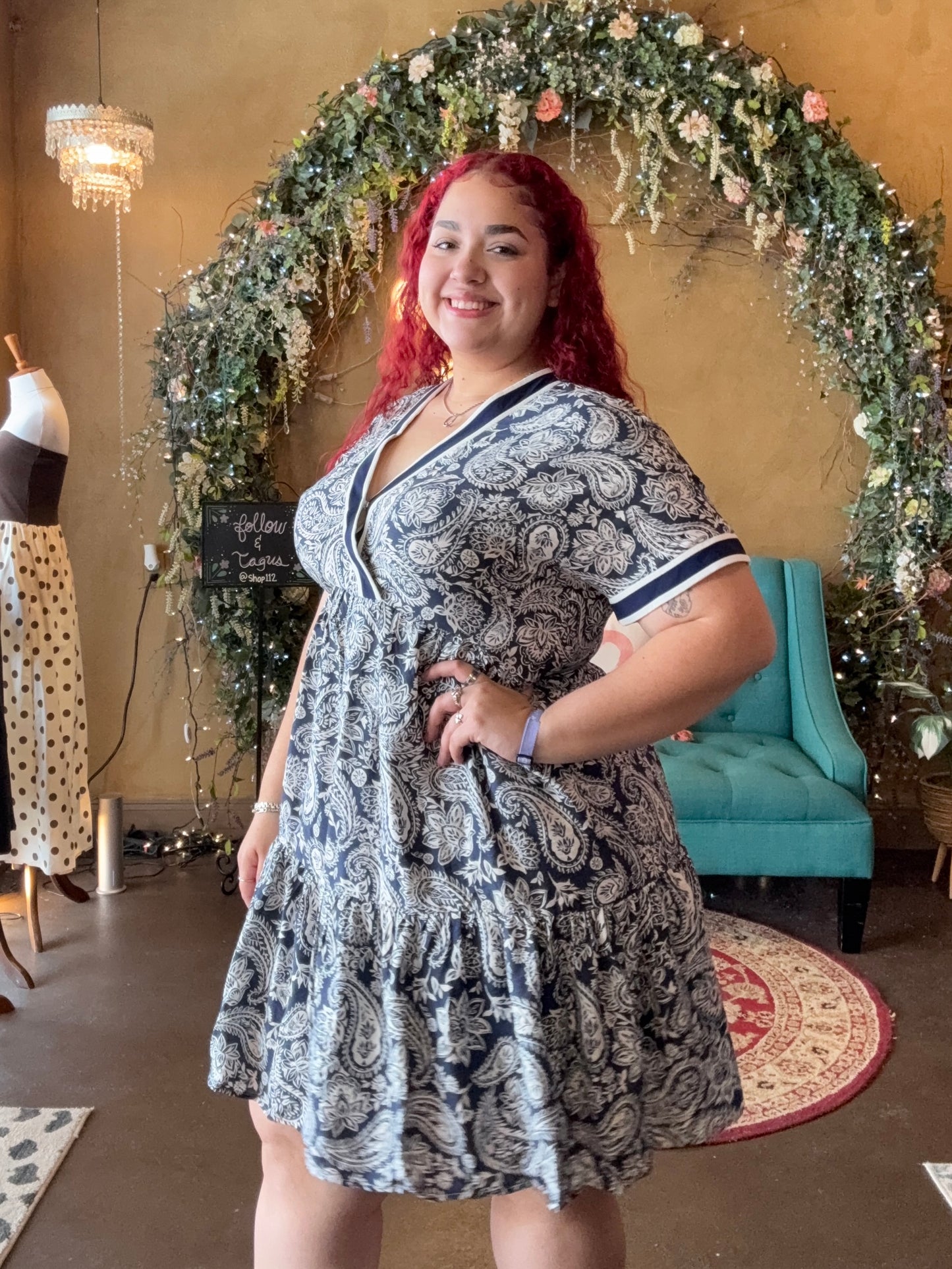 Boho Paisley Babe Mini